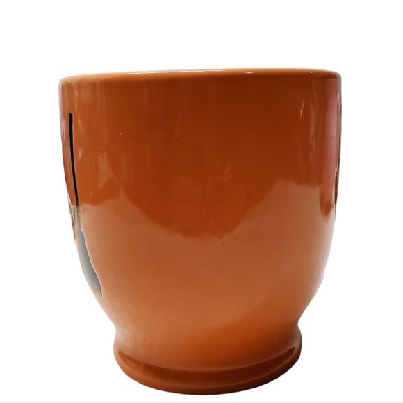 PERFECTLY WICKED Orange and Black Halloween Theme Ceramic Coffee Mug - Picture 4 of 5